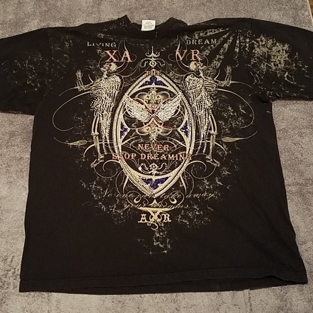 Big and tall super heavy tee